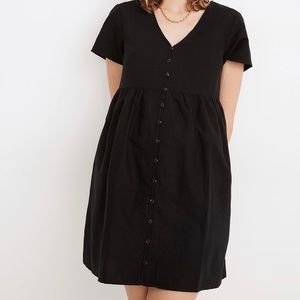 Madewell Alexandra linen blend dress
